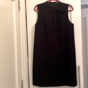 Theory Black Sheath Dress Size 10